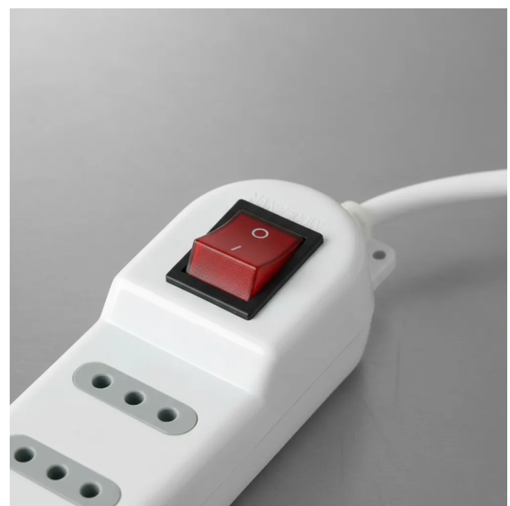 Alargador Electrico 5 Metros 5 Posiciones 2500w / Switc