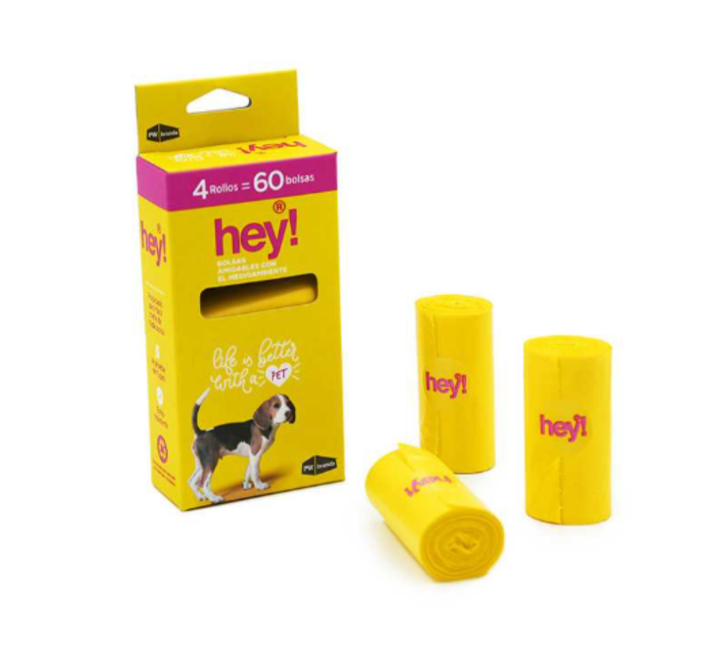 Bolsas HEY! 60 unidades