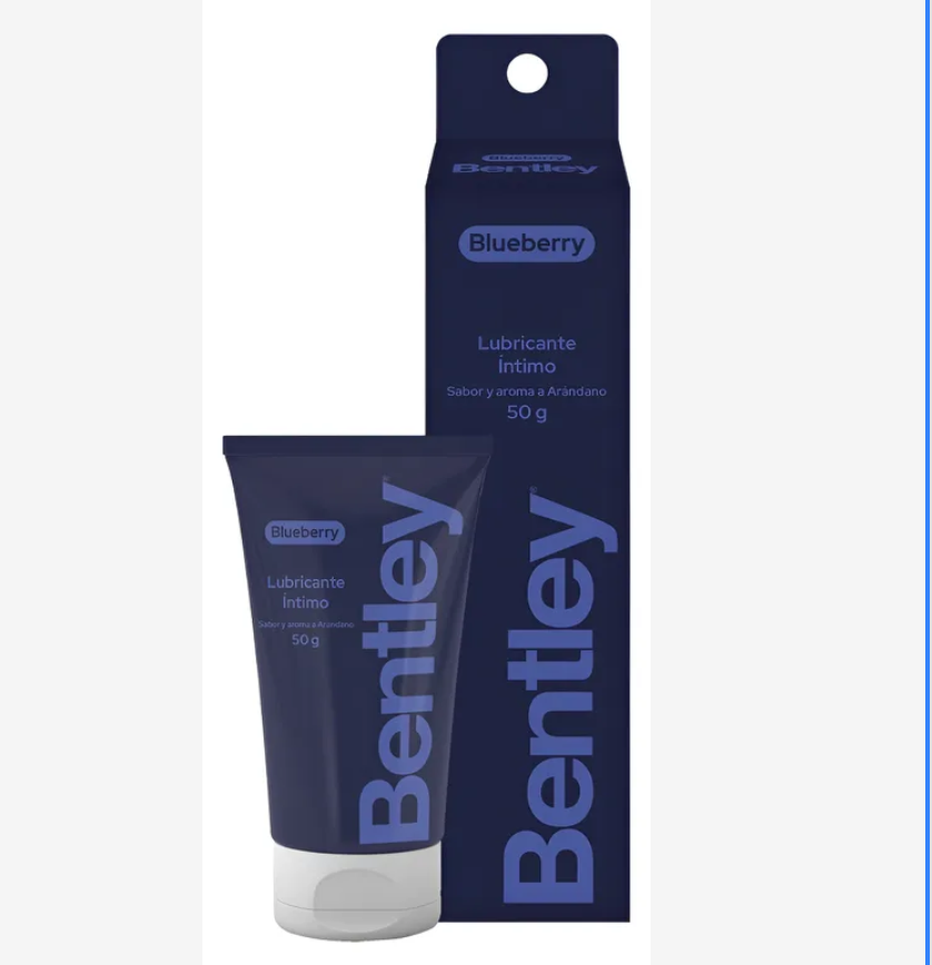Bentley Blueberry Gel Lubricante Intimo 50 Gr